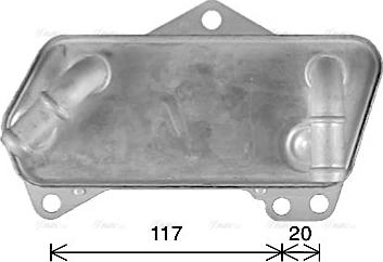 Ava Quality Cooling AI3435 - Hladilnik olja, avtomatski menjalnik www.parts5.com