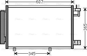 Ava Quality Cooling FDA5439D - Condensador, aire acondicionado www.parts5.com