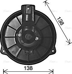 Ava Quality Cooling HD8318 - Ventilator kabine / unutrašnjeg prostora www.parts5.com