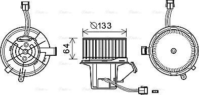 Ava Quality Cooling MS8640 - Salongipuhur www.parts5.com