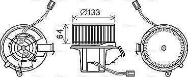 Ava Quality Cooling MS8628 - Salongipuhur www.parts5.com