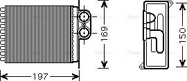 Ava Quality Cooling MSA6400 - Soojusvaheti,salongiküte www.parts5.com