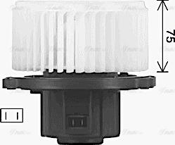 Ava Quality Cooling OL8728 - Ventilator, habitaclu www.parts5.com