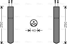 Ava Quality Cooling PED302 - Dryer, air conditioning www.parts5.com