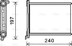 Ava Quality Cooling RT6569 - Soojusvaheti,salongiküte www.parts5.com