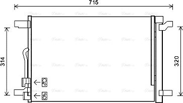 Ava Quality Cooling VNA5335D - Συμπυκνωτής, σύστ. κλιματισμού www.parts5.com