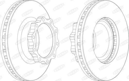 Beral BCR147A - Δισκόπλακα www.parts5.com