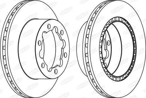 Beral BCR312A - Disc frana www.parts5.com