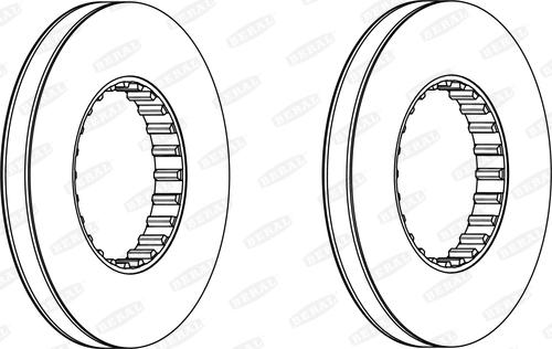 Beral BCR249A - Disc frana www.parts5.com