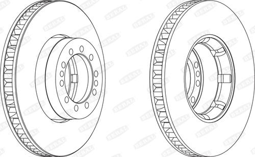 Beral BCR242A - Brake Disc www.parts5.com