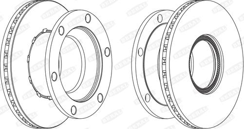 Beral BCR219A - Brake Disc www.parts5.com