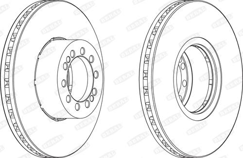 Beral BCR218A - Brake Disc www.parts5.com