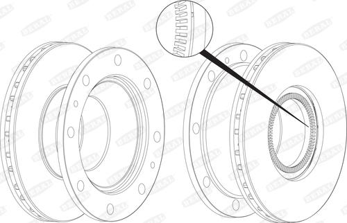 Beral BCR237A - Brake Disc www.parts5.com