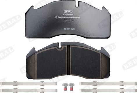 Beral BCV29125TK - Brake Pad Set, disc brake www.parts5.com