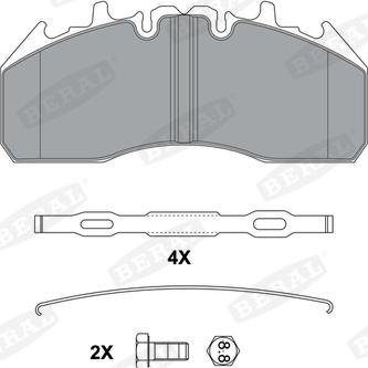 Beral BCV29174TK - Juego de pastillas de freno www.parts5.com