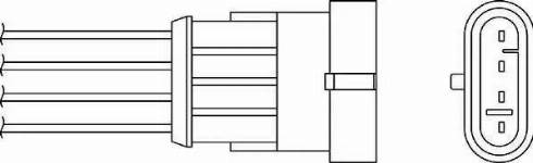 BorgWarner (BERU) OZH064 - Lambda Sensor parts5.com