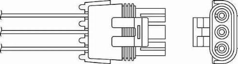 BorgWarner (BERU) OZH058 - Lambda Sensor parts5.com