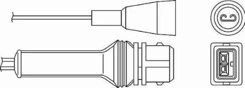 BorgWarner (BERU) OZH017 - Lambdaszonda www.parts5.com