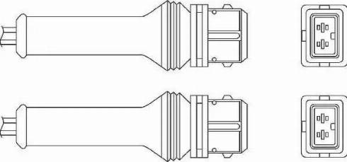 BorgWarner (BERU) OZH166 - Sonda Lambda www.parts5.com