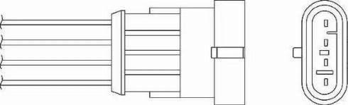 BorgWarner (BERU) OZH138 - Lambda Sensor parts5.com