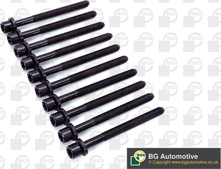 BGA BK5346 - Комплект болтове на капака на клап. (на цилиндровата глава) www.parts5.com