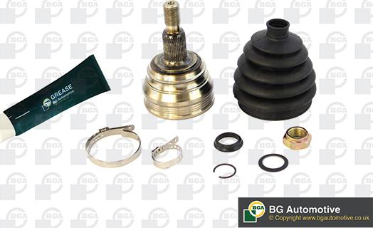 BGA CV9601A - Шарнирный комплект, ШРУС, приводной вал www.parts5.com