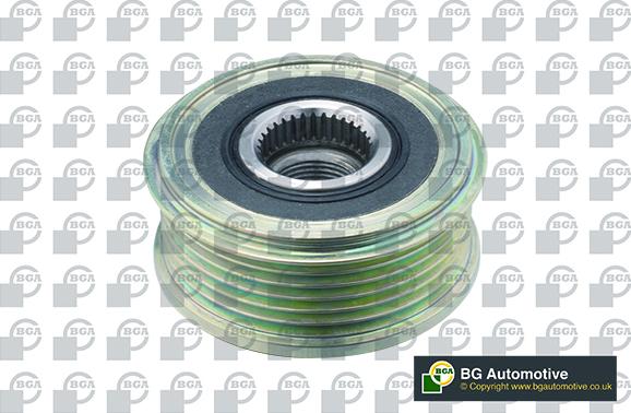 BGA DC9700 - Pulley, alternator, freewheel clutch www.parts5.com