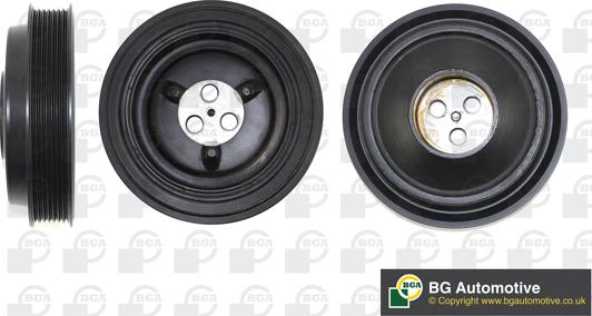 BGA DP0835 - Belt Pulley, crankshaft www.parts5.com