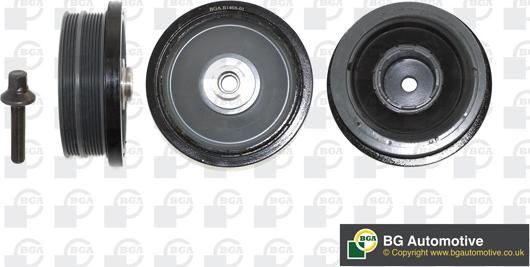 BGA DP0374K - Belt Pulley, crankshaft parts5.com