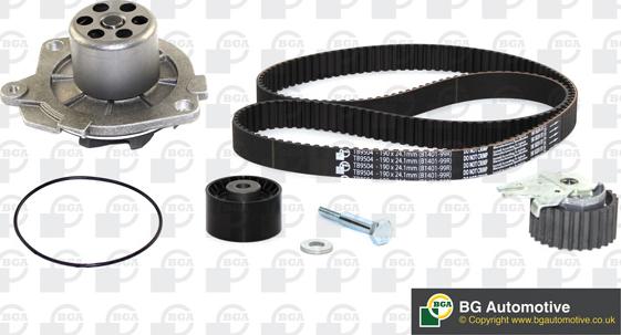 BGA TB9504CPK - Αντλία νερού + σετ οδοντωτού ιμάντα www.parts5.com