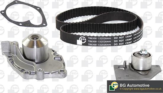 BGA TB6300CPK - Водна помпа+ к-кт ангренажен ремък www.parts5.com