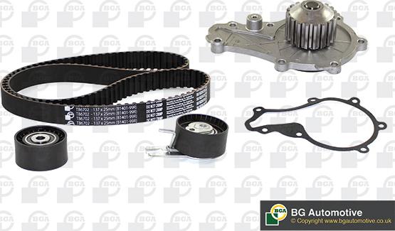 BGA TB6702CPK - Water Pump & Timing Belt Set www.parts5.com