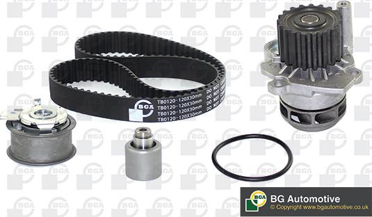 BGA TB0120CPK-3 - Water Pump & Timing Belt Set www.parts5.com