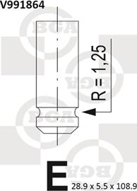 BGA V991864 - Ventil za izpust www.parts5.com