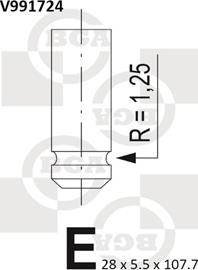 BGA V991724 - Outlet valve parts5.com