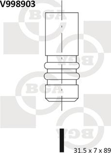 BGA V998903 - Supapa evacuare www.parts5.com