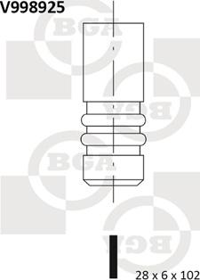 BGA V998925 - Outlet valve parts5.com