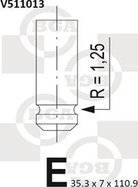 BGA V511013 - Sisselaskeventiil www.parts5.com