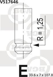 BGA V517646 - Изпускателен клапан www.parts5.com