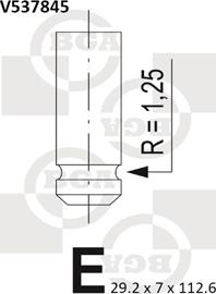 BGA V537845 - Outlet valve www.parts5.com