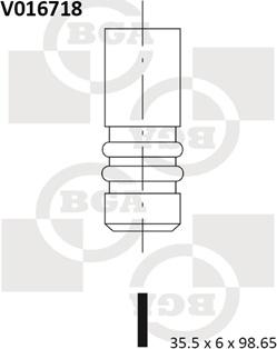 BGA V016718 - Inlet Valve parts5.com