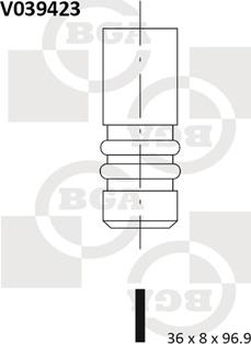 BGA V039423 - Inlet Valve parts5.com