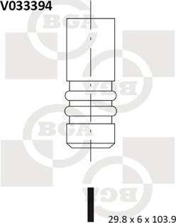 BGA V033394 - Outlet valve parts5.com