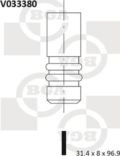 BGA V033380 - Väljalaskeventiil www.parts5.com