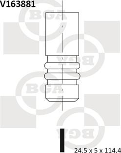 BGA V163881 - Outlet valve www.parts5.com