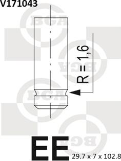 BGA V171043 - Válvula de escape www.parts5.com