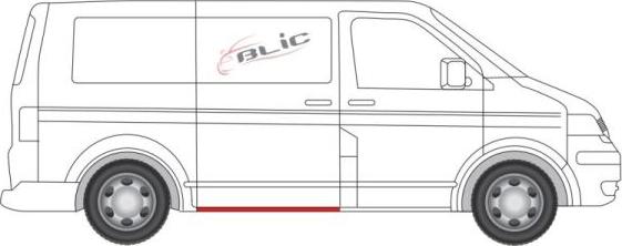 BLIC 6505-06-9568004P - Foot Board, door sill www.parts5.com