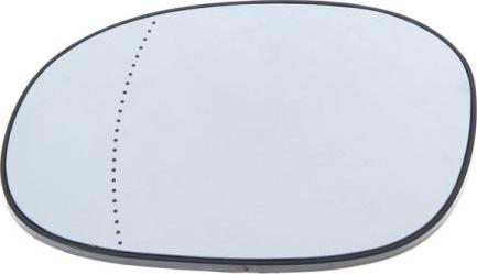 BLIC 6102-02-1271283P - Mirror Glass, outside mirror www.parts5.com