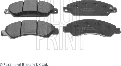 Blue Print ADA104242 - Brake Pad Set, disc brake www.parts5.com