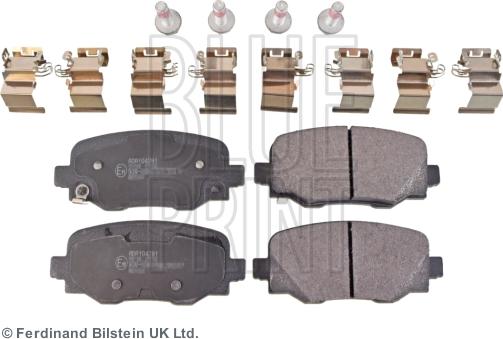 Blue Print ADA104281 - Set placute frana,frana disc www.parts5.com